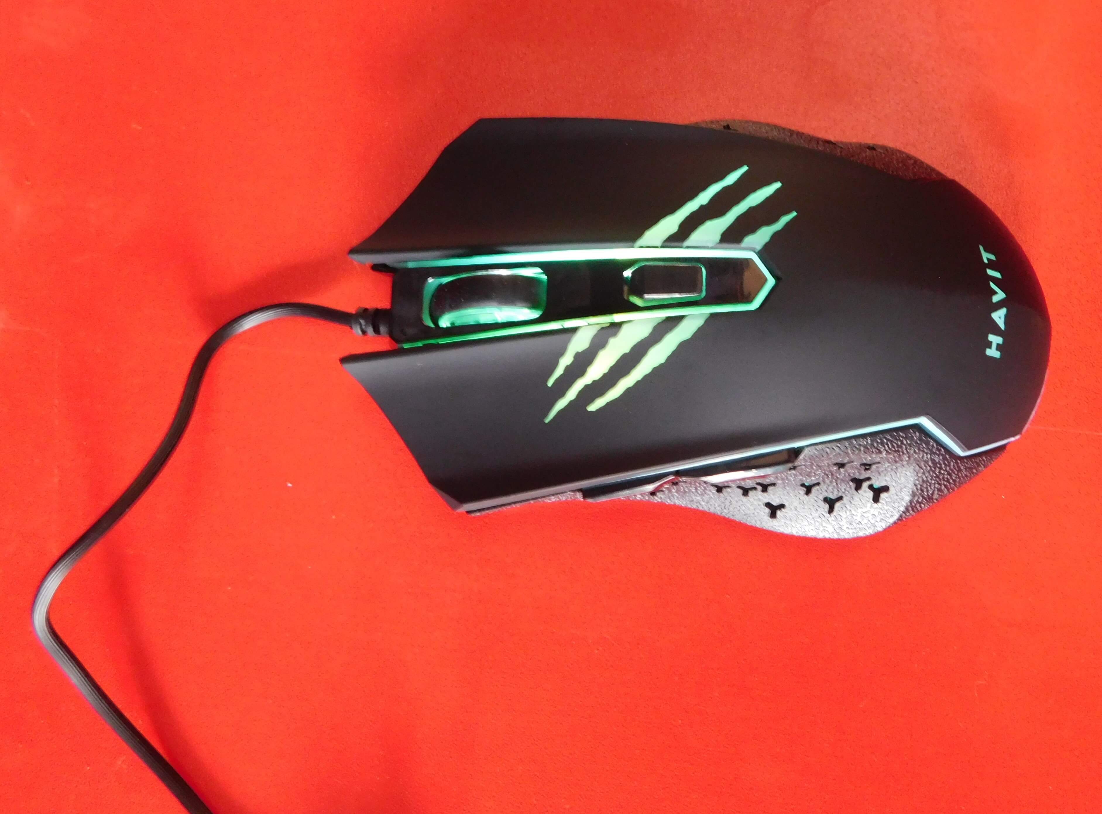 havit wired gaming mouse