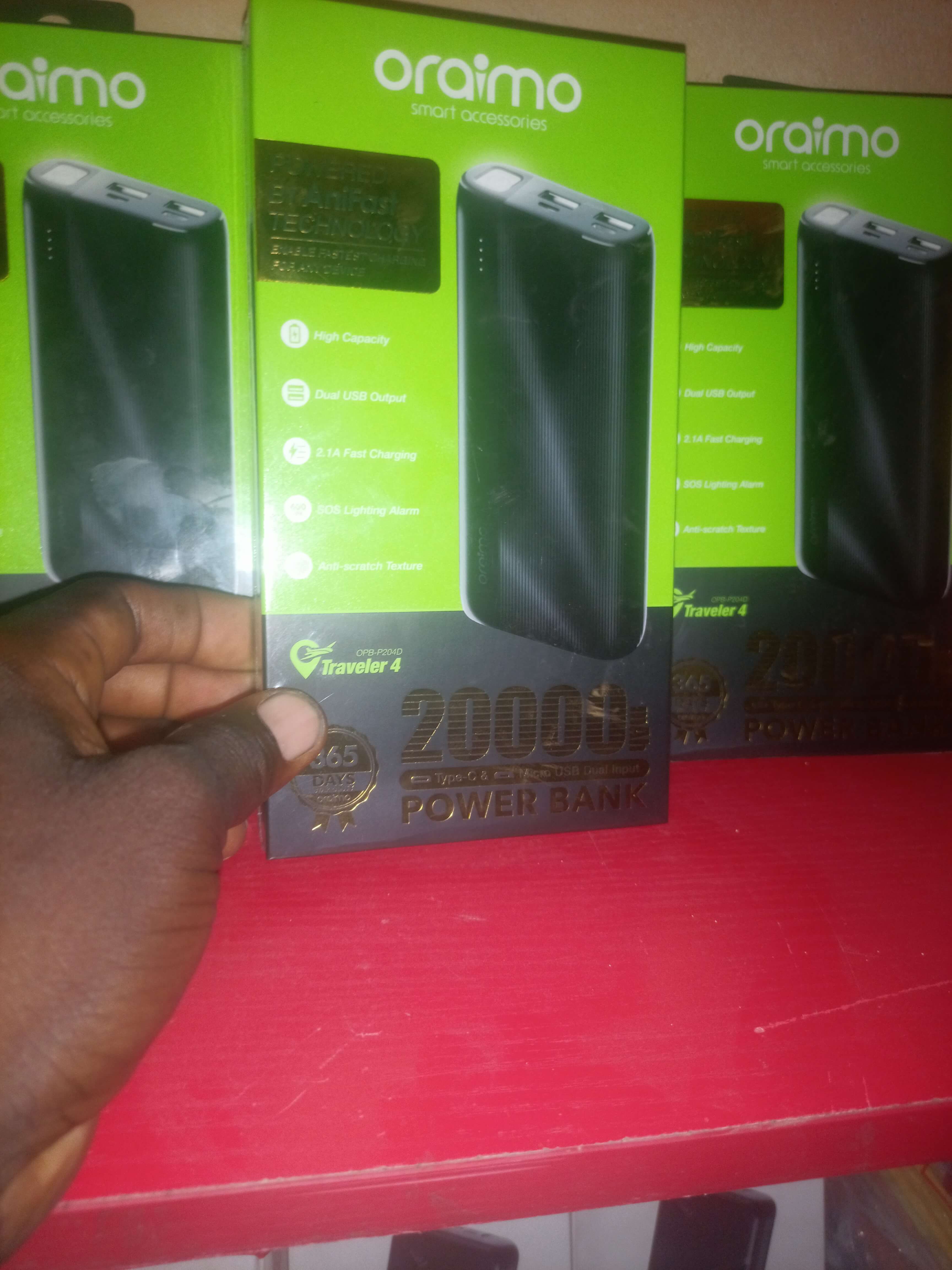 20000 Oraimo power bank