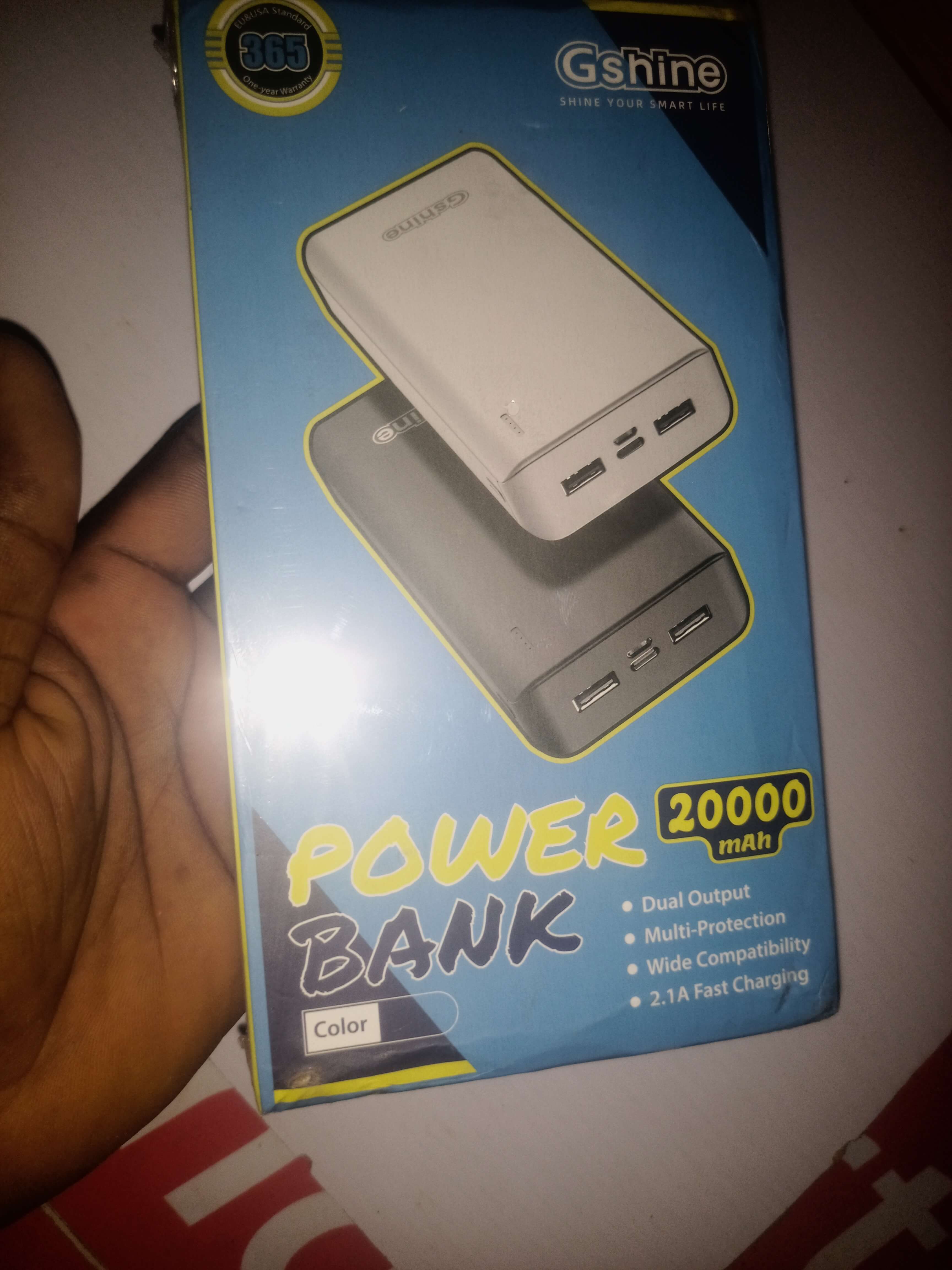 Gshine 20000mah POWER BANK